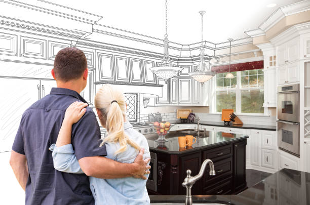 Professional Cabinet Installation technician working in Oak Park, MN
